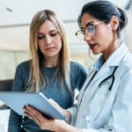 evaluating medical treatment plan with patient